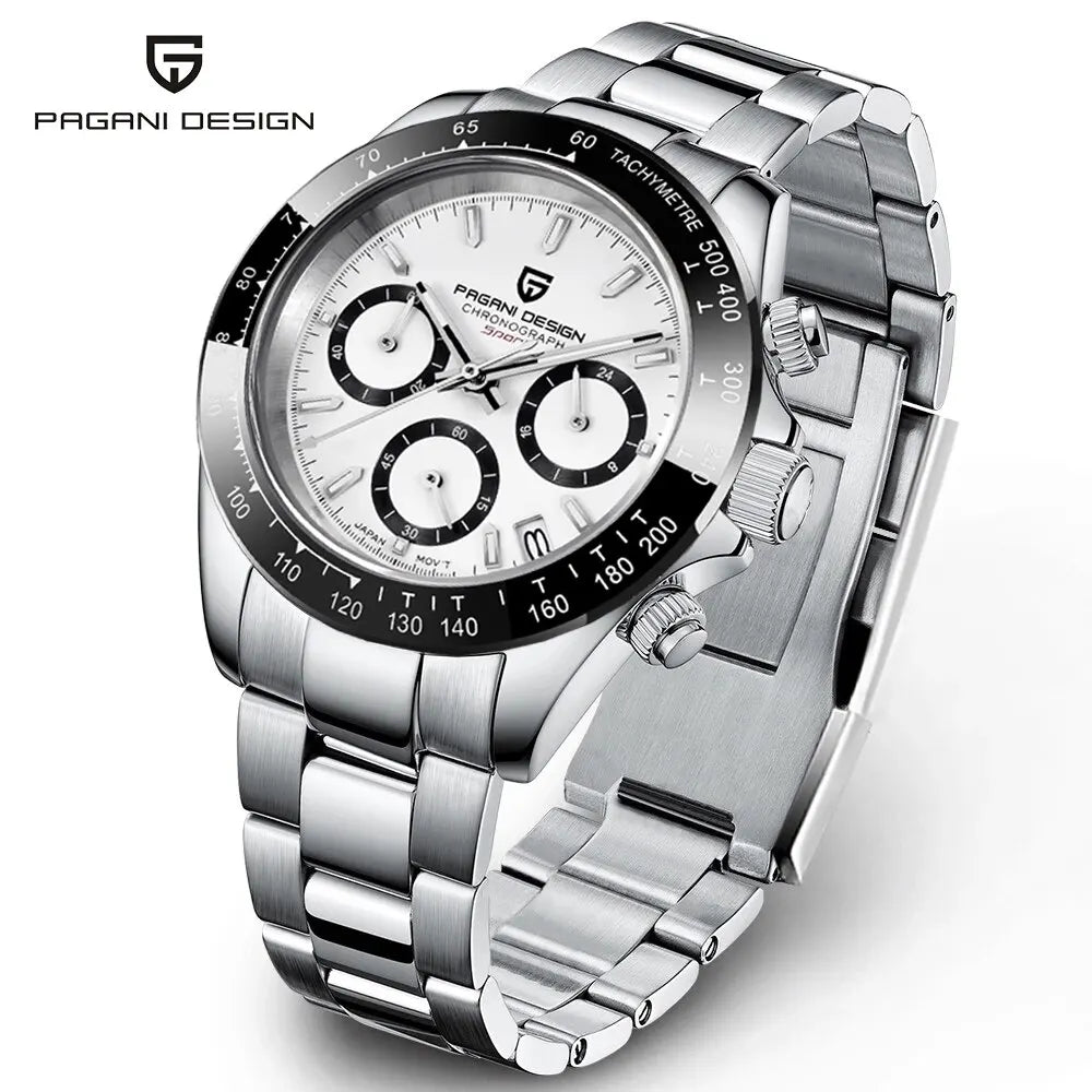 2024 New Men Watches Quartz Business Watch Mens Watches Top Brand Luxury Watch Men Chronograph VK63